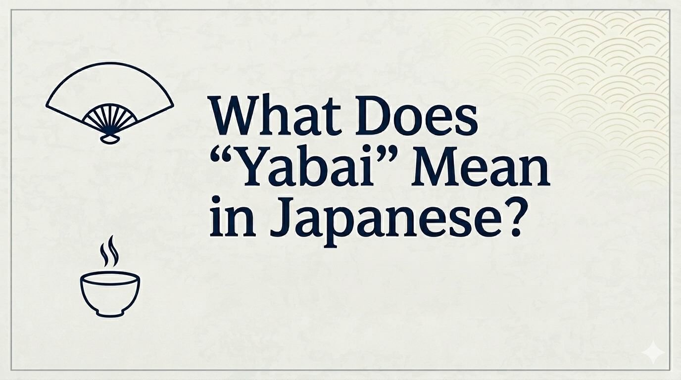 What Does “Yabai” Mean in Japanese? (Why It Can Be Both Good and Bad)