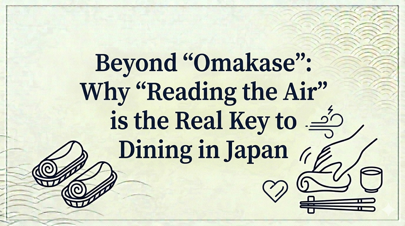 Beyond “Omakase”: Why “Reading the Air” is the Real Key to Dining in Japan